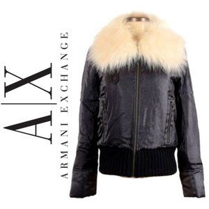 💥STUNNING💥 Vintage Puffer Jacket With Fur Trim Collar